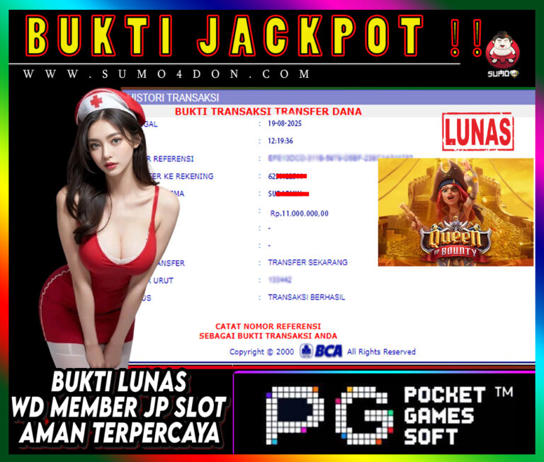 BUKTI JACKPOT SUMO4D-