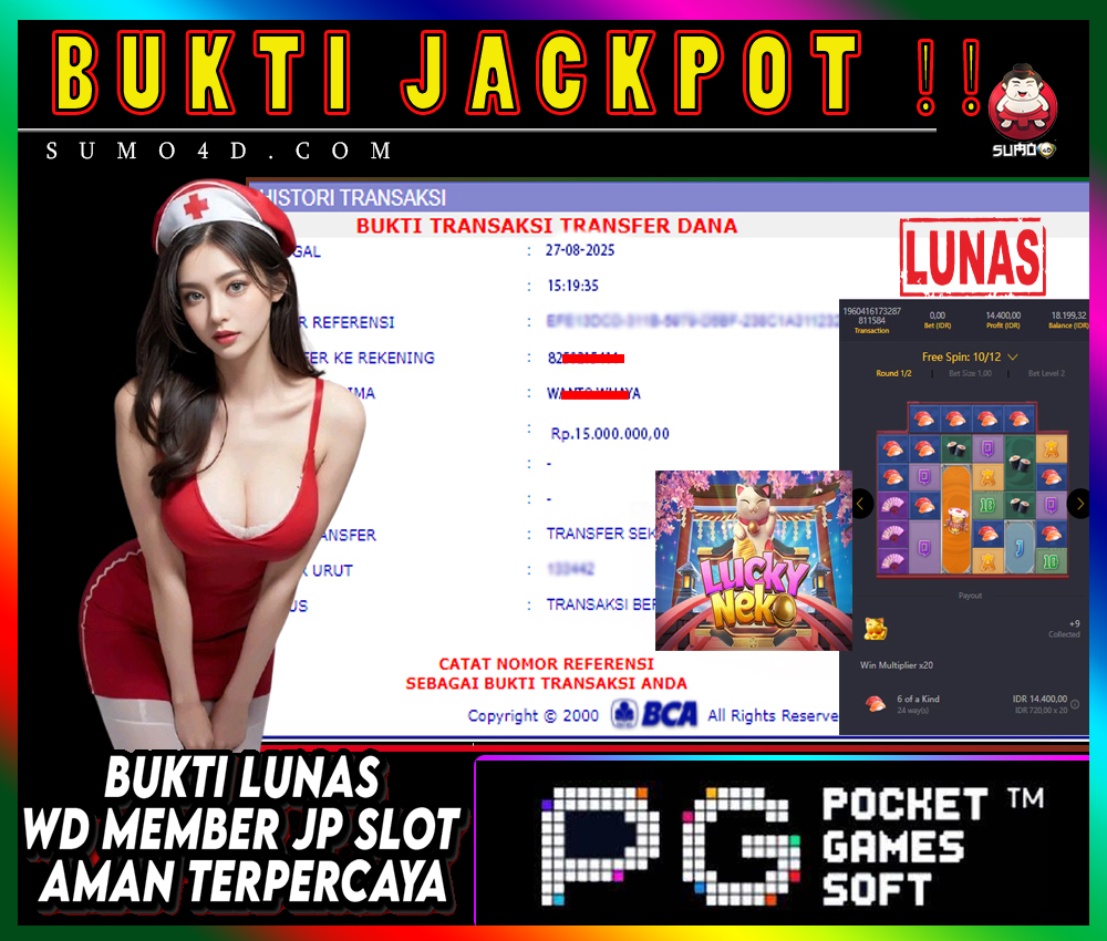 BUKTI JACKPOT SUMO4D-