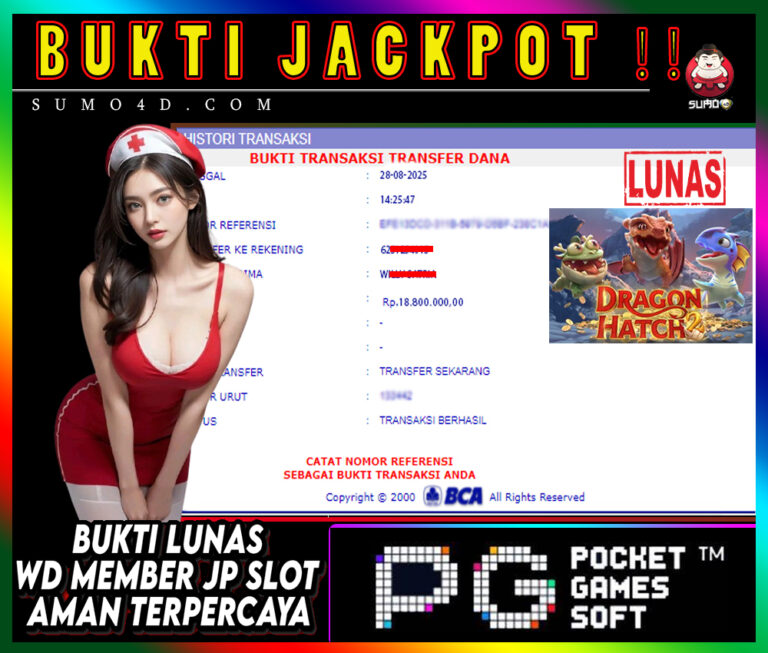 BUKTI JACKPOT SUMO4D-