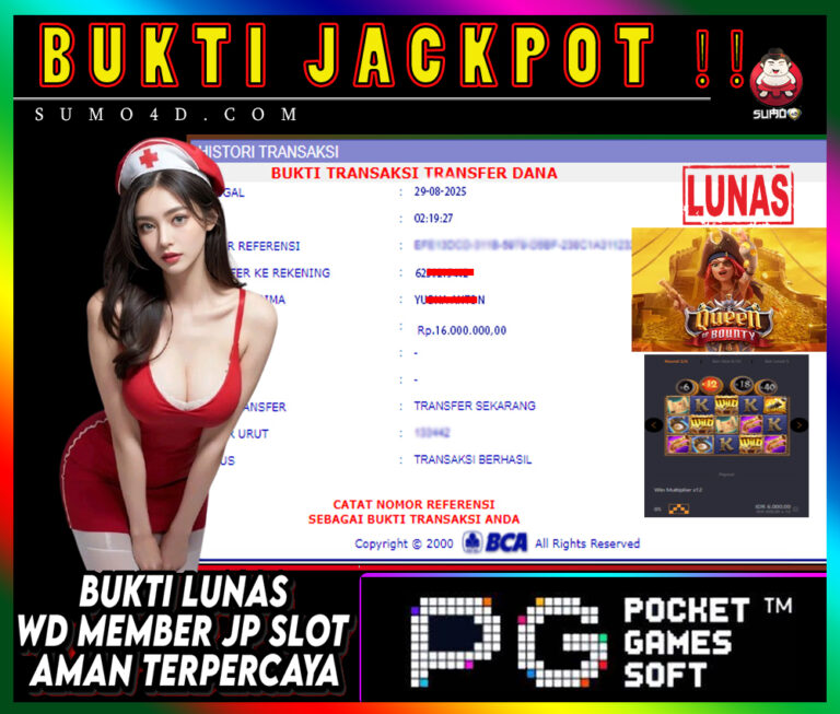 BUKTI JACKPOT SUMO4D-