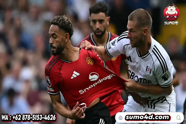 Duel Fulham vs Manchester United di Liga Inggris 2025/2026.