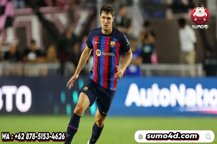 Bek tengah Barcelona Andreas Christensen