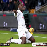 Selebrasi gelandang Manchester United, Kobbie Mainoo