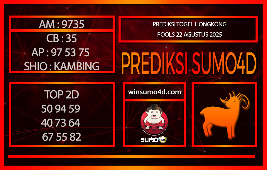 PREDIKSI TOGEL HONGKONG POOLS 22 AGUSTUS 2025