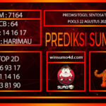 PREDIKSI TOGEL SENTOSA TOTO POOLS 22 AGUSTUS 2025