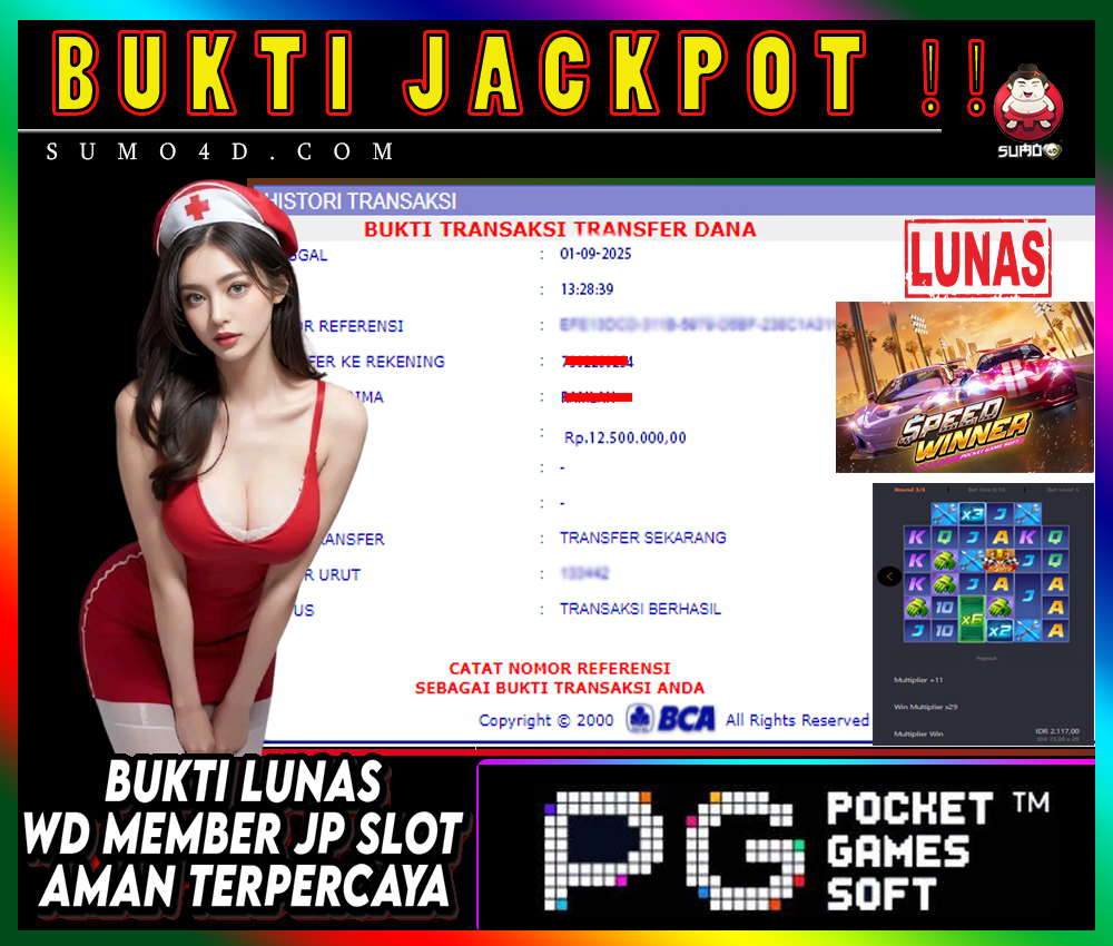 BUKTI JACKPOT SUMO4D-