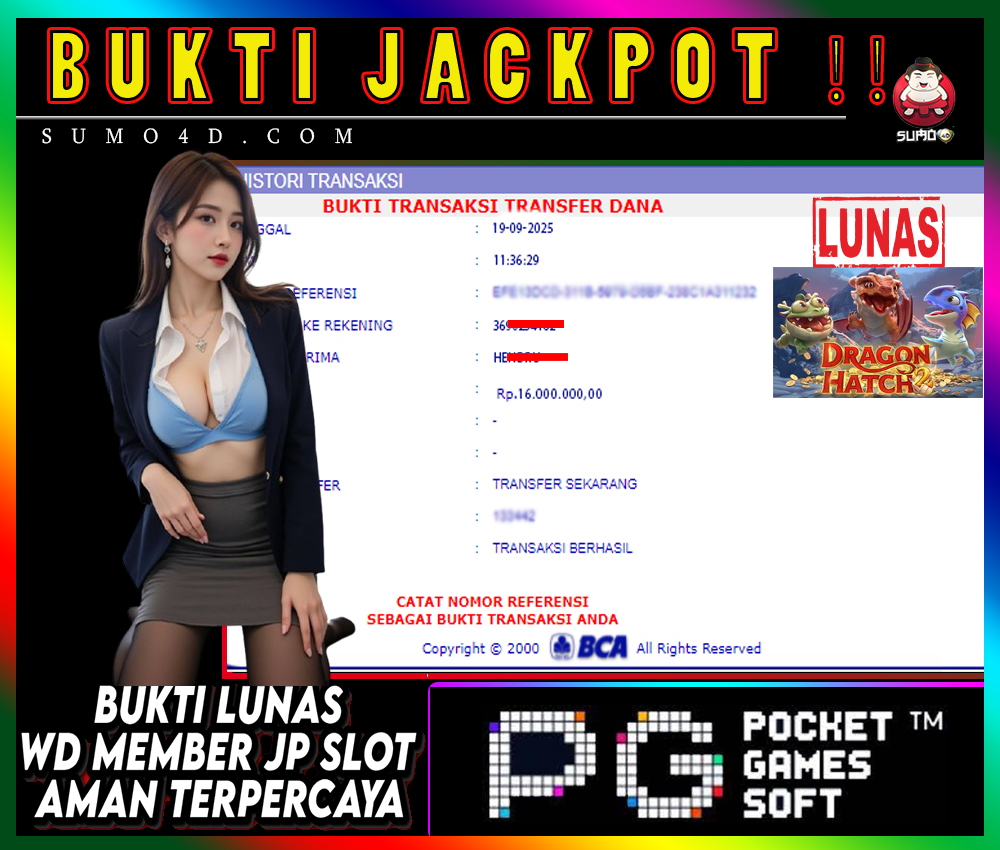 BUKTI JACKPOT SUMO4D-
