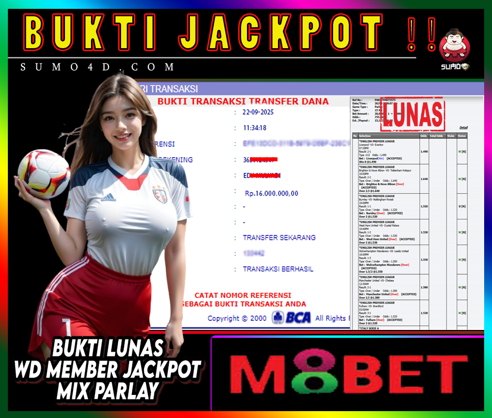 BUKTI JACKPOT SUMO4D-