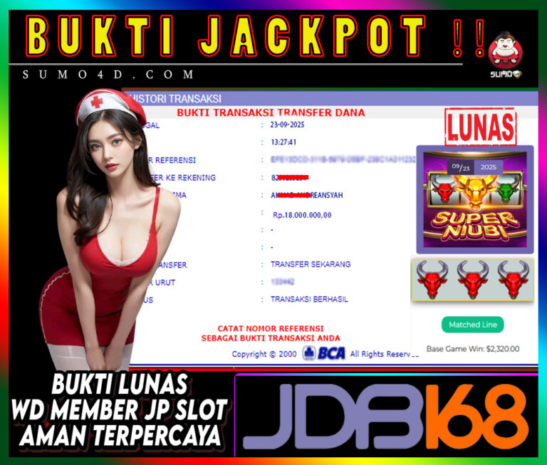 BUKTI JACKPOT SUMO4D-