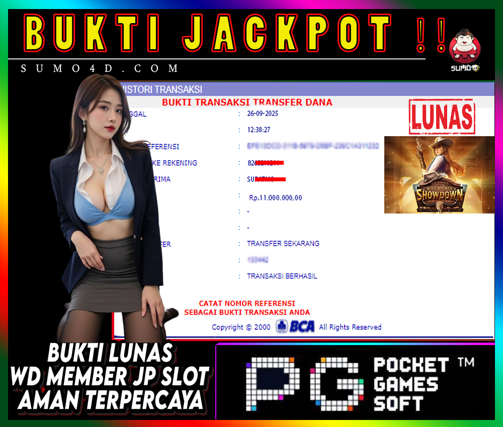 BUKTI JACKPOT SUMO4D-