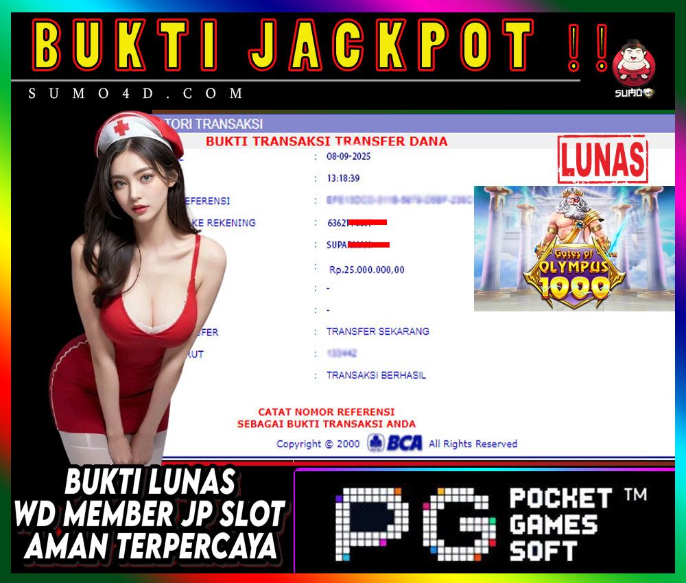 BUKTI JACKPOT SUMO4D-
