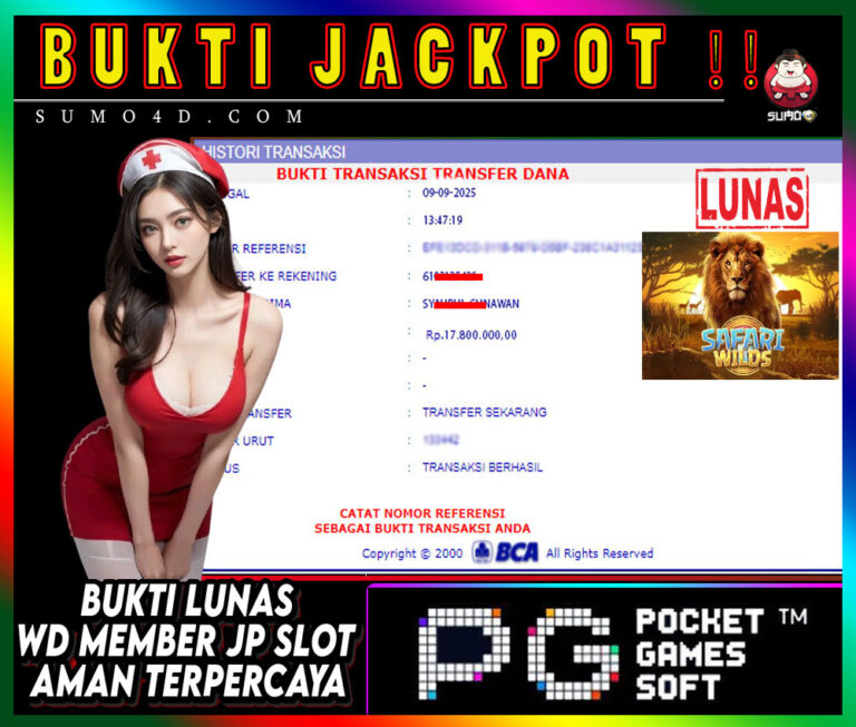 BUKTI JACKPOT SUMO4D-