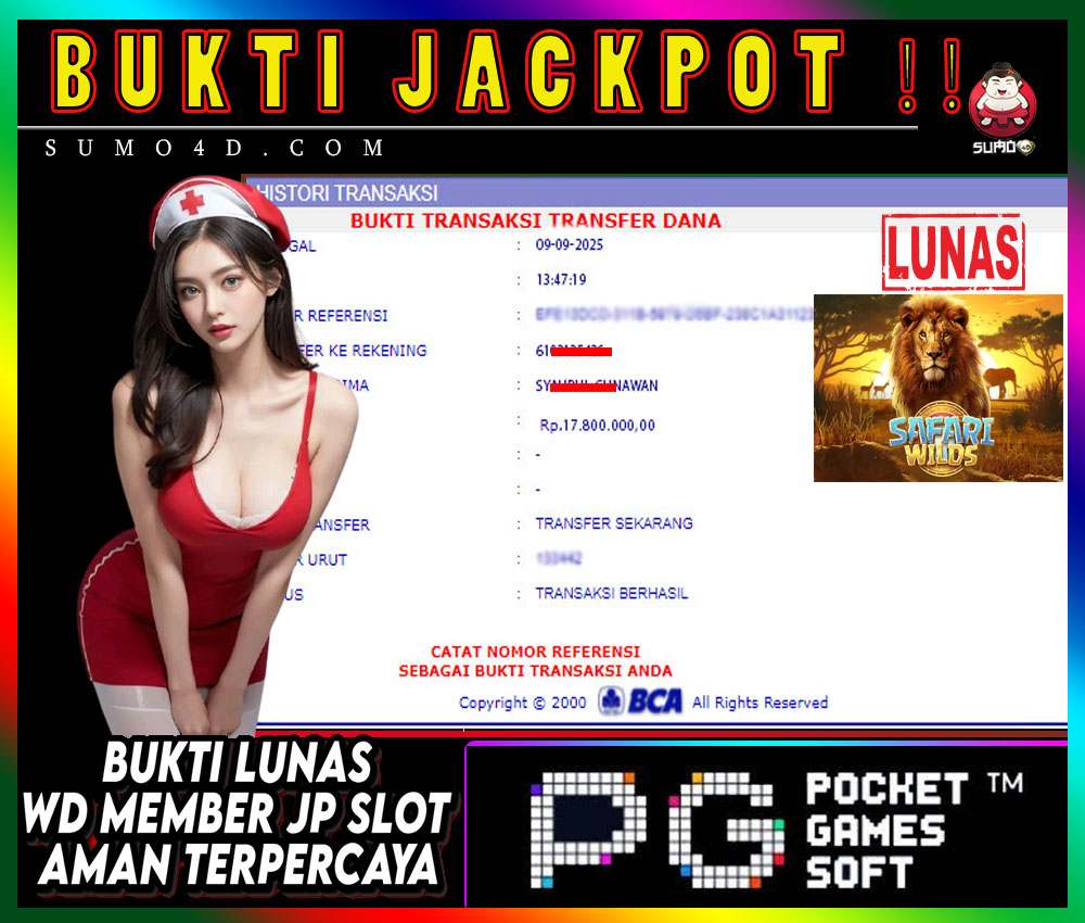 BUKTI JACKPOT SUMO4D-