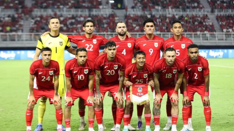 Kalahkan Chinese Taipei Timnas Indonesia Naik Peringkat di Ranking FIFA