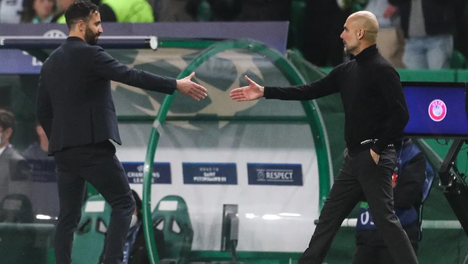 Ruben Amorim Unggul Rekor Pertemuan vs Pep Guardiola