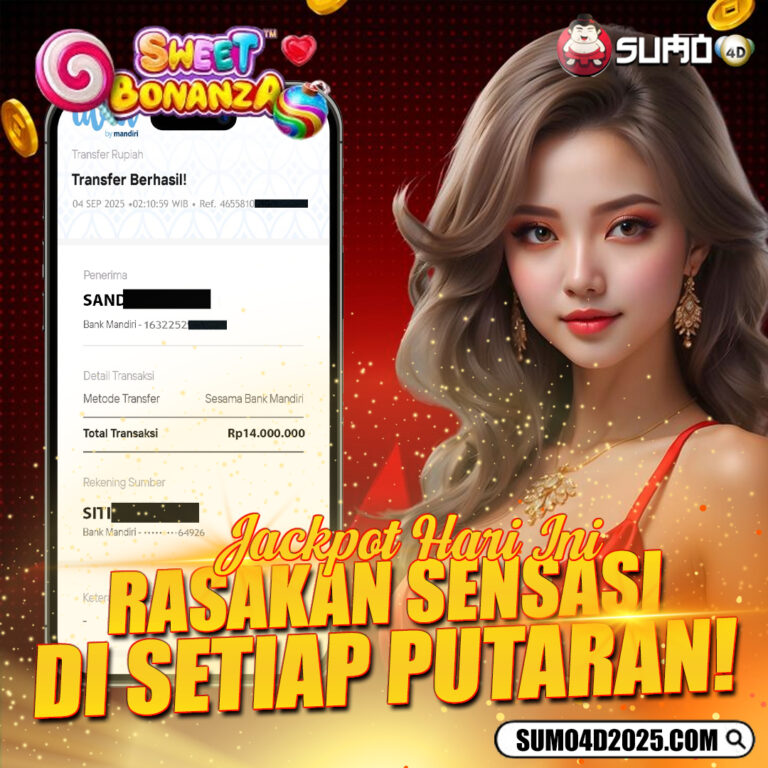 BUKTI JACKPOT KEMENANGAN SLOT PRAGMATIC TANGGAL 04 SEPTEMBER 2025