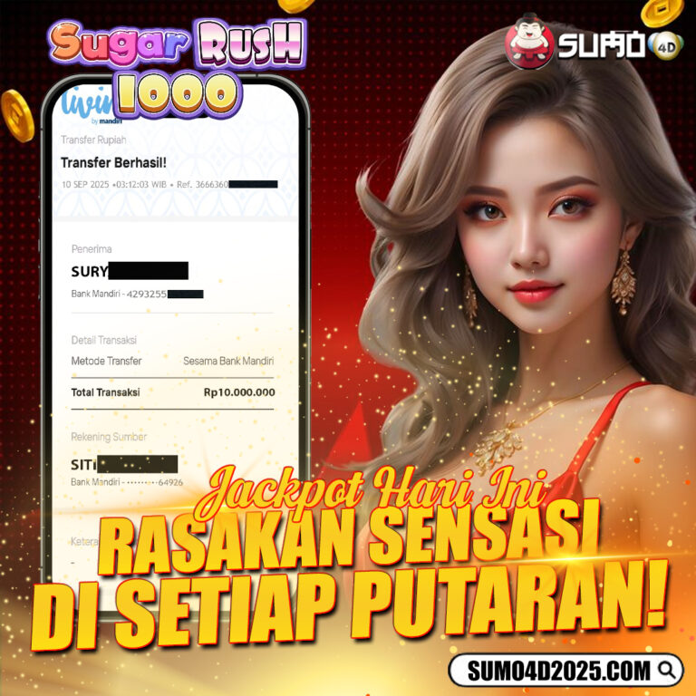 BUKTI JACKPOT KEMENANGAN SLOT PRAGMATIC TANGGAL 10 SEPTEMBER 2025