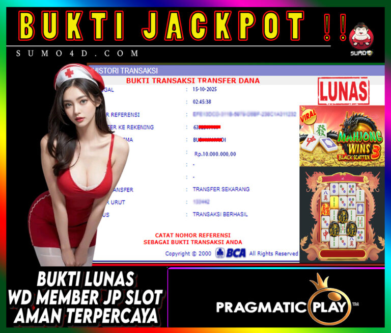 BUKTI JACKPOT SUMO4D-