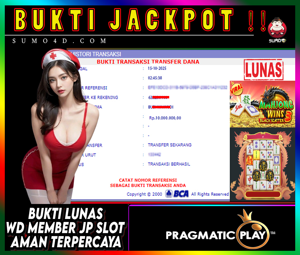 BUKTI JACKPOT SUMO4D-