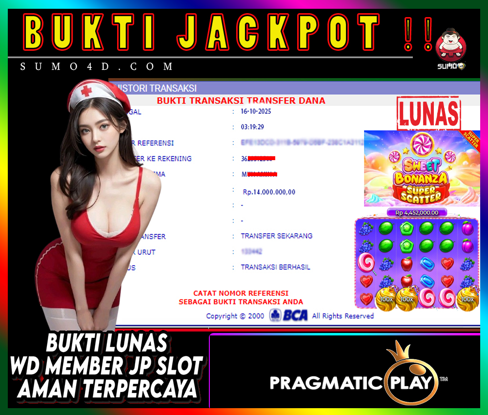 BUKTI JACKPOT SUMO4D-