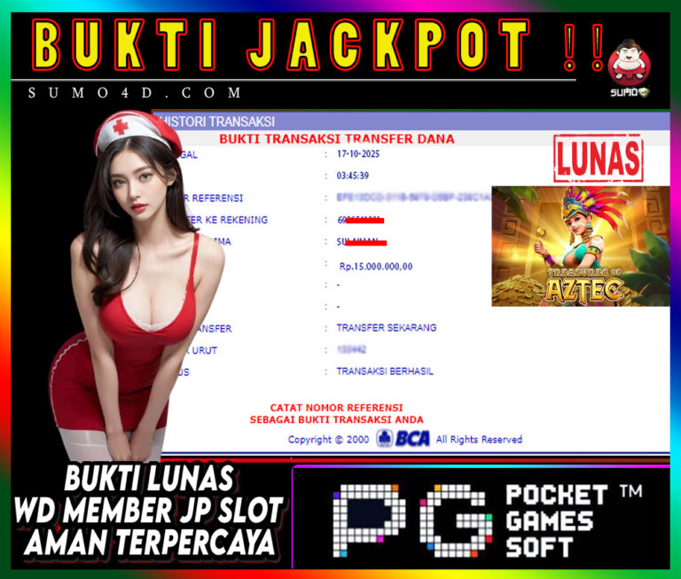 BUKTI JACKPOT SUMO4D-