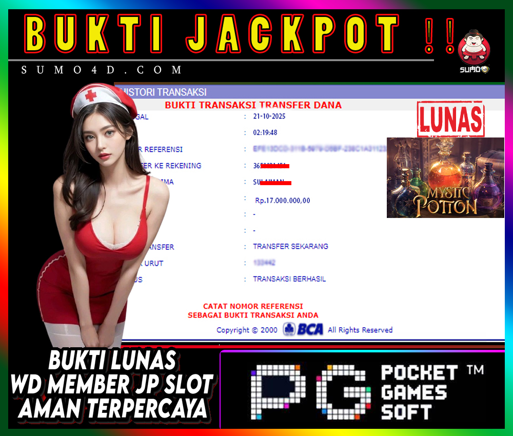 BUKTI JACKPOT SUMO4D-