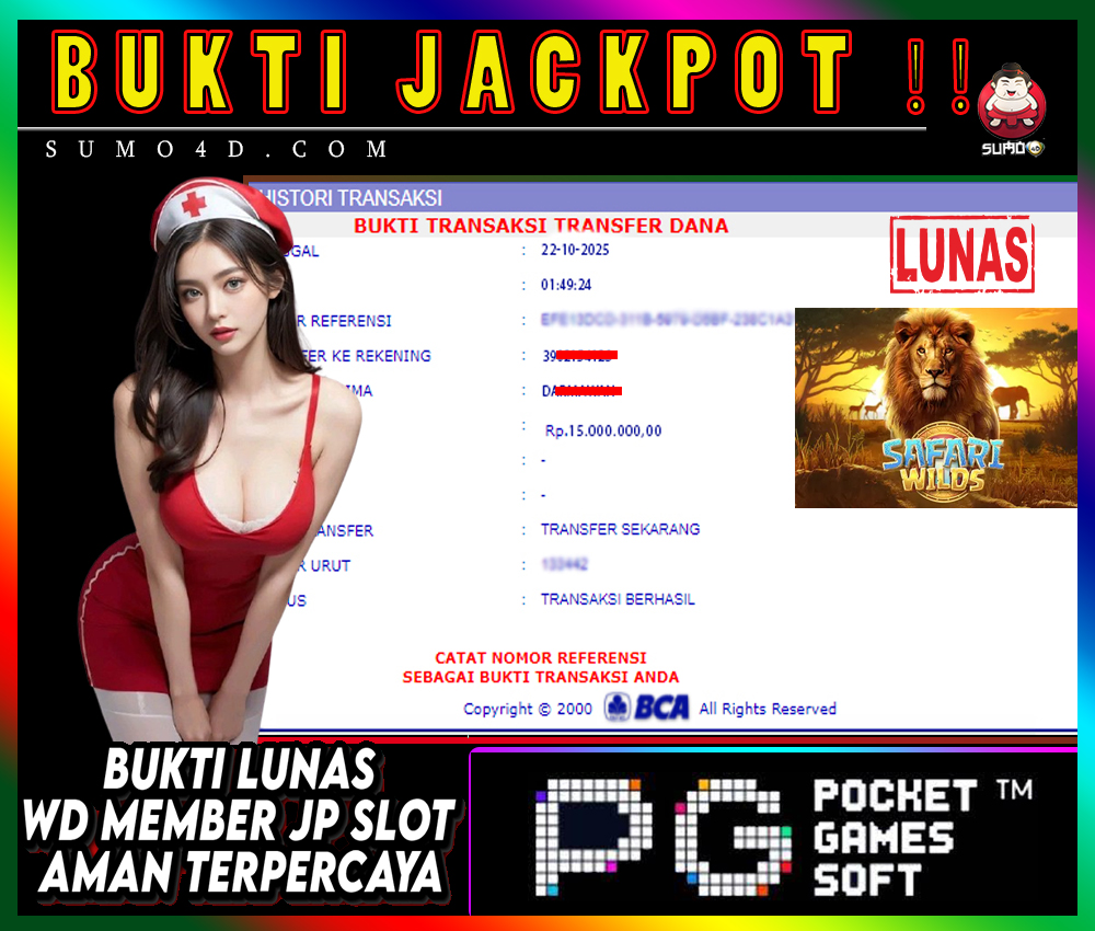 BUKTI JACKPOT SUMO4D-