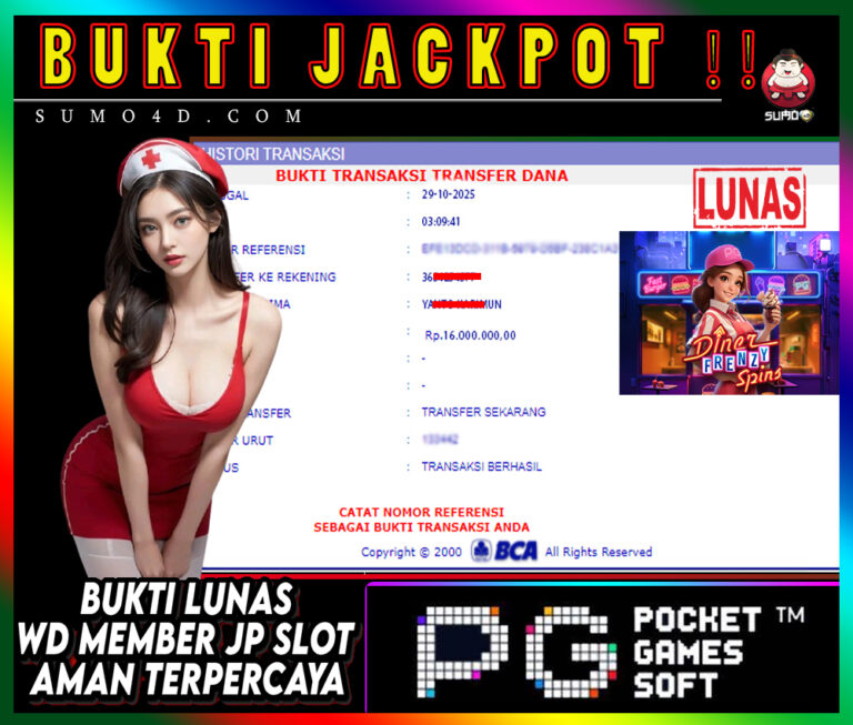 BUKTI JACKPOT SUMO4D-