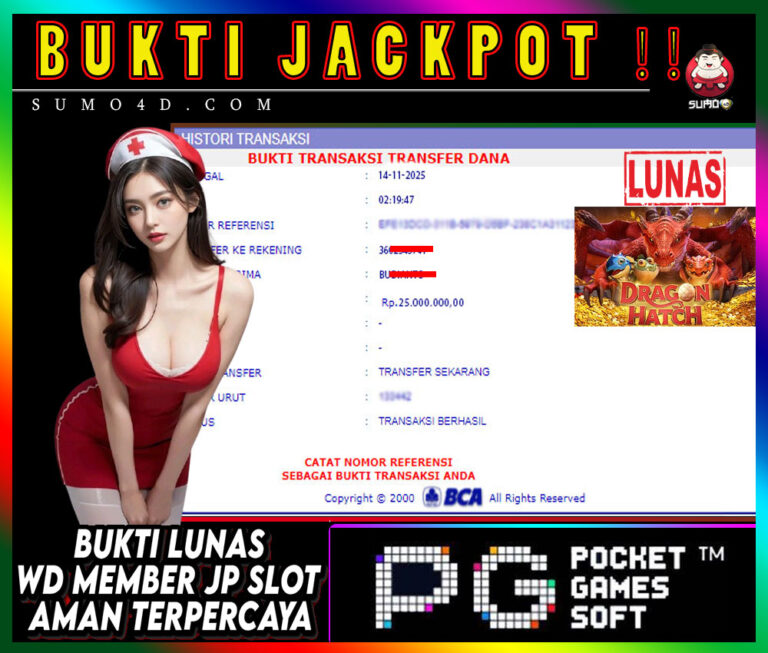 BUKTI JACKPOT SUMO4D-
