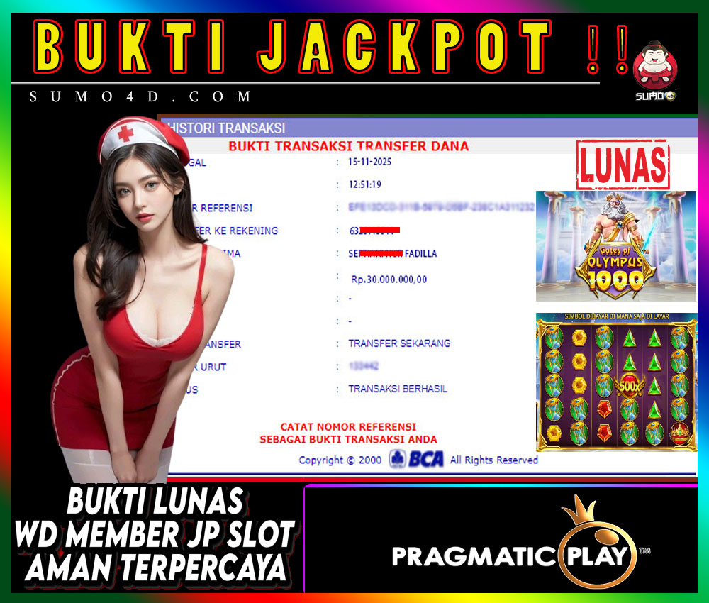 BUKTI JACKPOT SUMO4D-