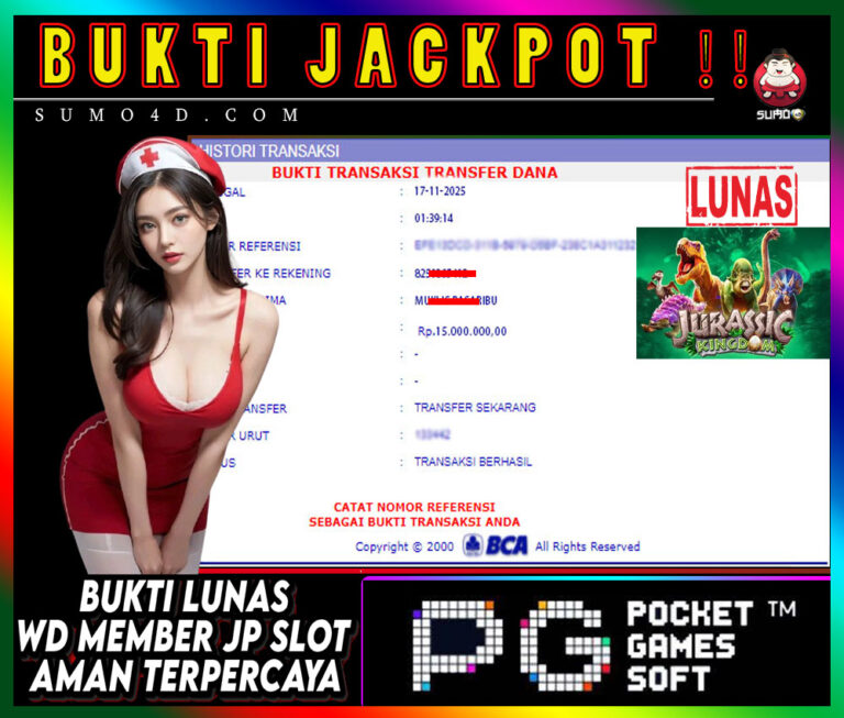 BUKTI JACKPOT SUMO4D-
