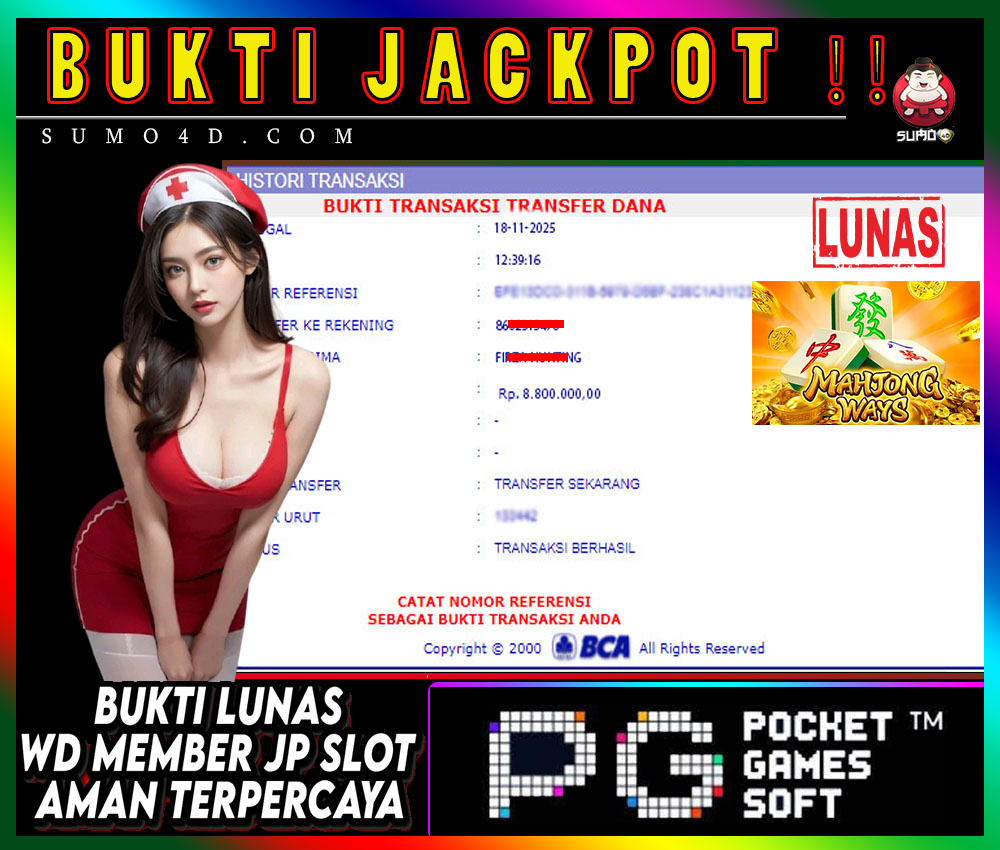BUKTI JACKPOT SUMO4D-