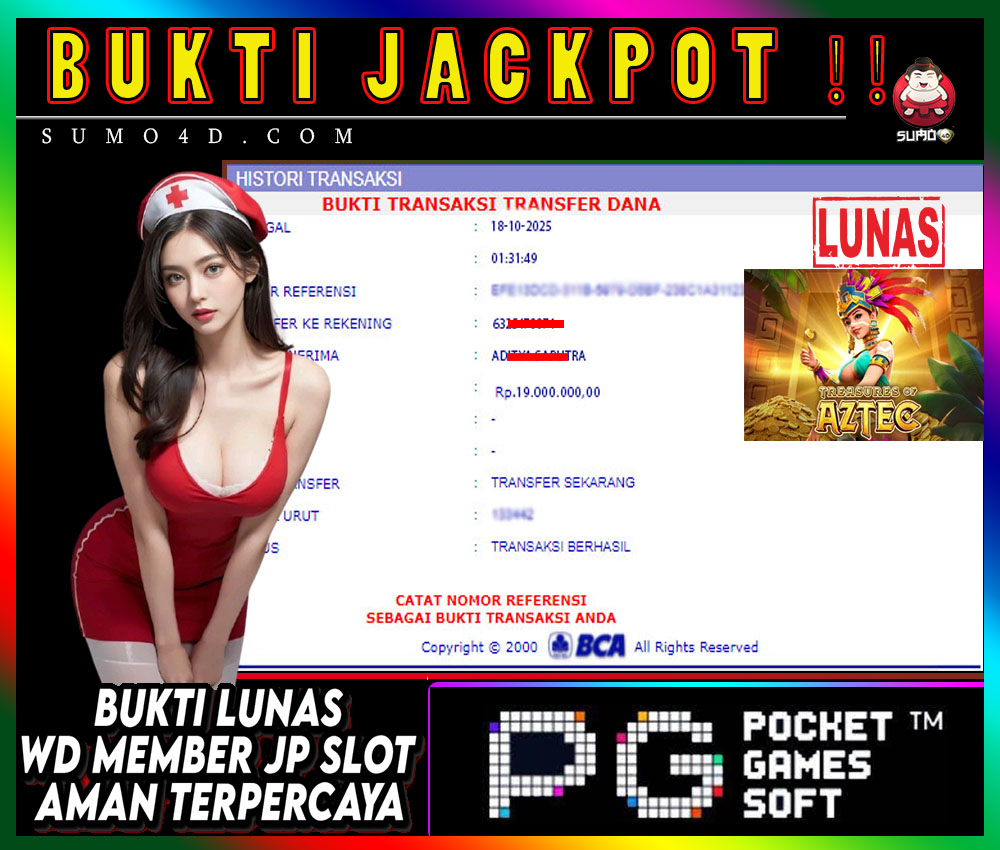 BUKTI JACKPOT SUMO4D-