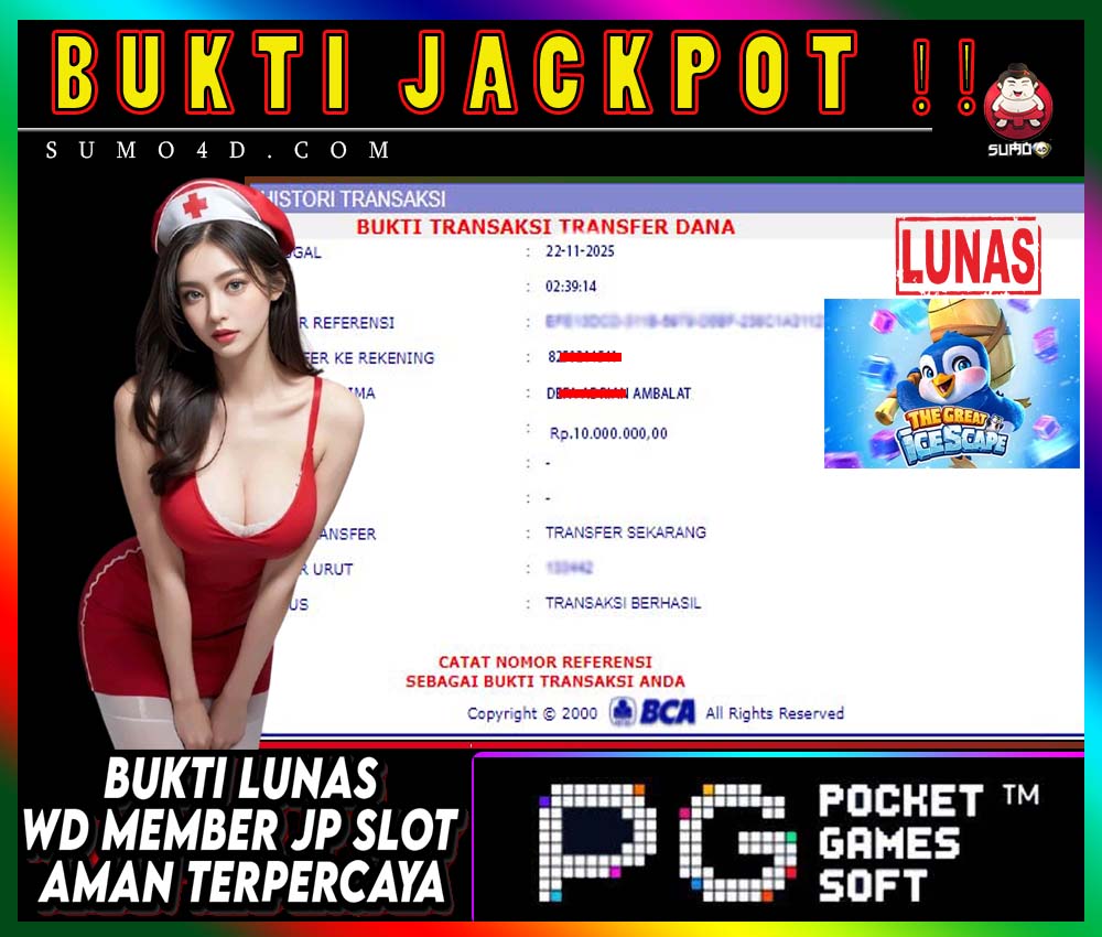 BUKTI JACKPOT SUMO4D-