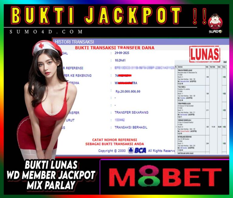 BUKTI JACKPOT SUMO4D-
