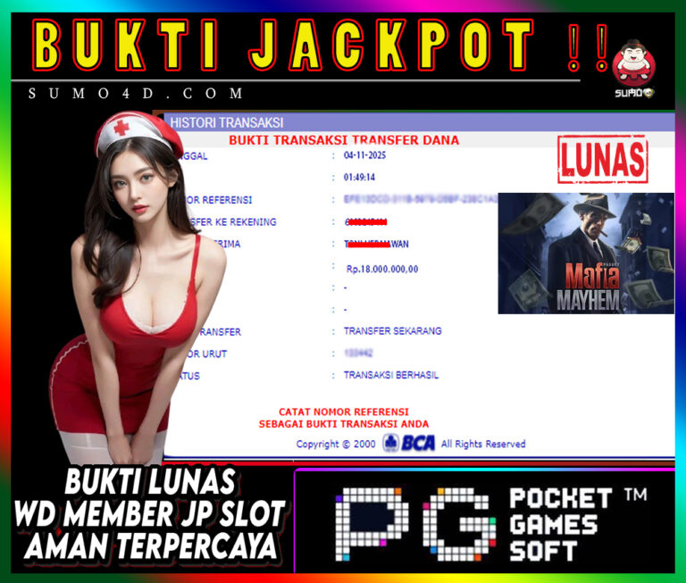BUKTI JACKPOT SUMO4D-
