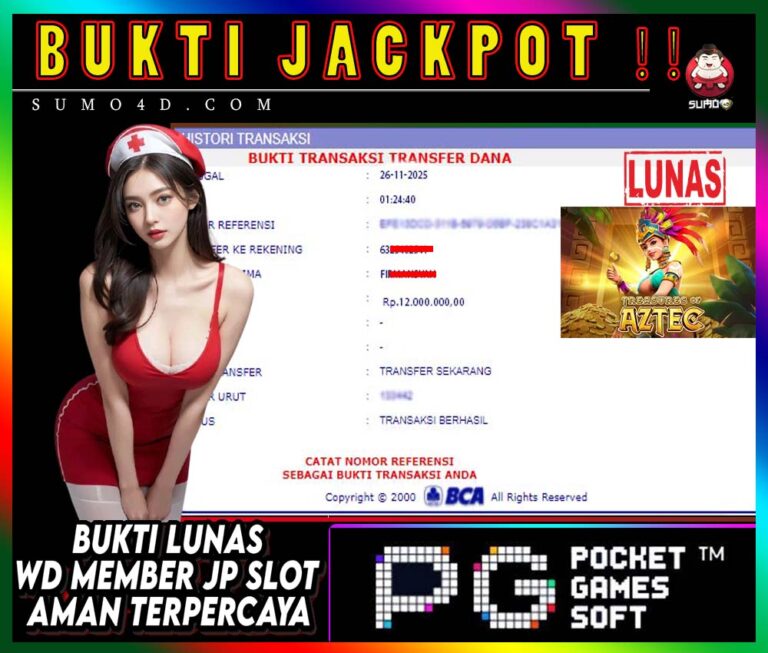 BUKTI JACKPOT SUMO4D-