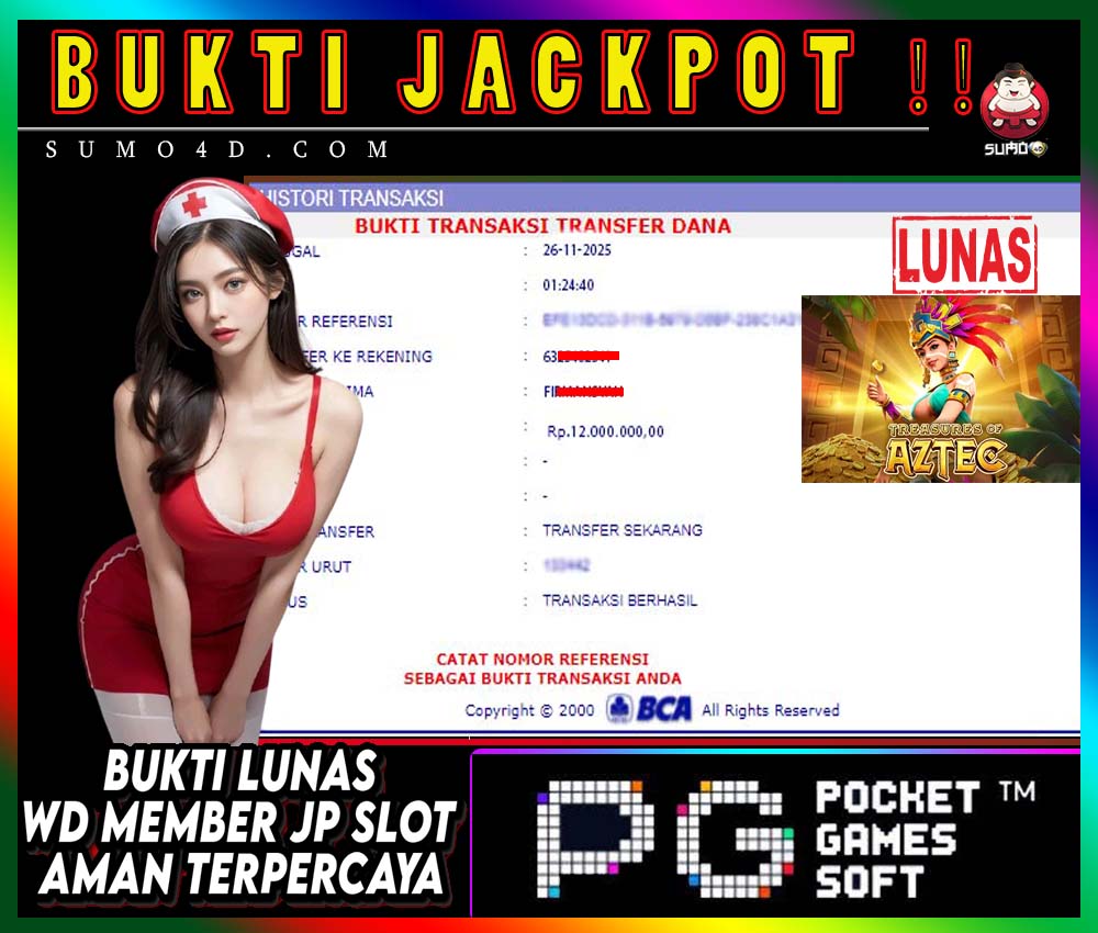 BUKTI JACKPOT SUMO4D-