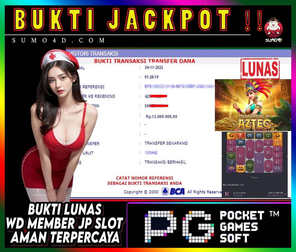 BUKTI JACKPOT SUMO4D-