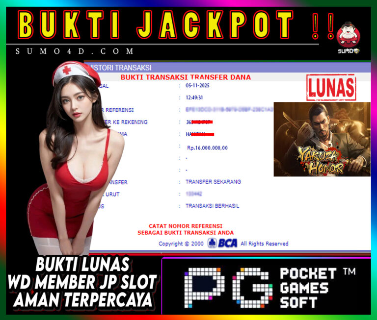 BUKTI JACKPOT SUMO4D-