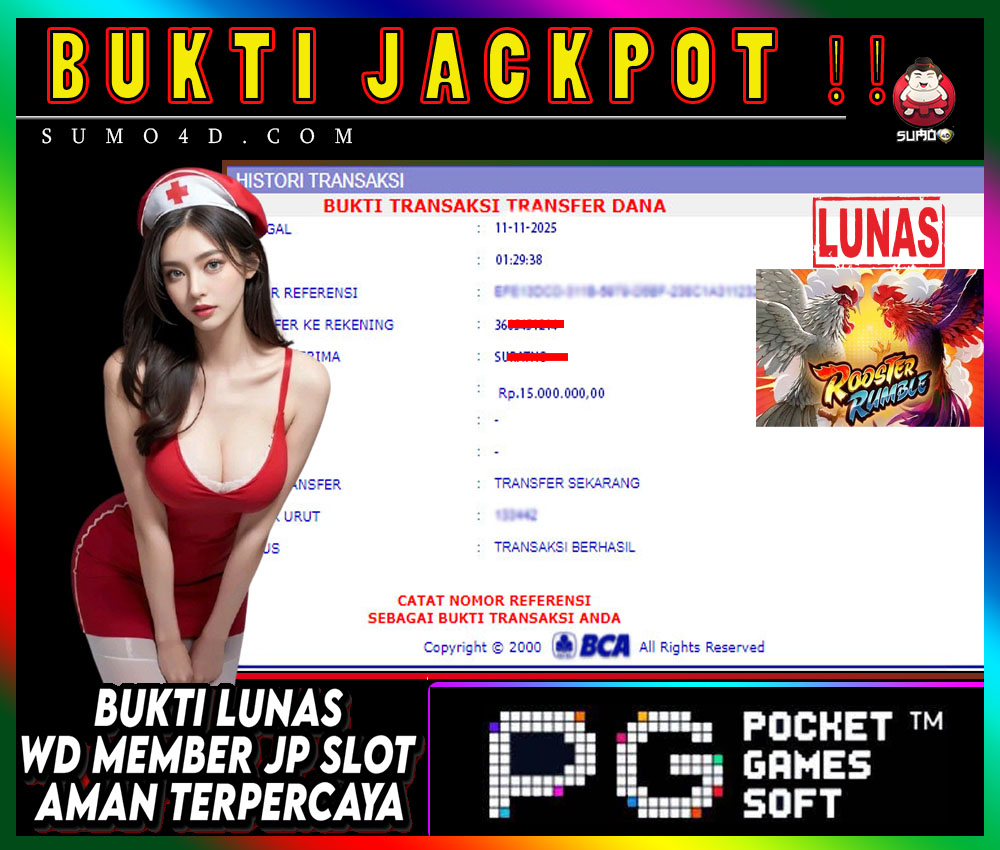 BUKTI JACKPOT SUMO4D-