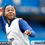 Pemain Chelsea Raheem Sterling. (c) AP Photo/David Cliff