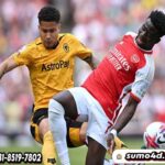 Gelandang Wolverhampton Wanderers Joao Gomes.