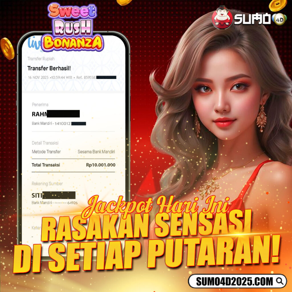  JACKPOT SLOT PRAGMATIC PLAY 16 NOVEMBER 2025