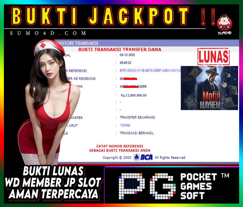 BUKTI JACKPOT SUMO4D-