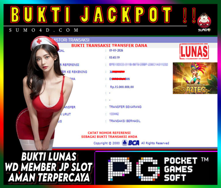 BUKTI JACKPOT SUMO4D-