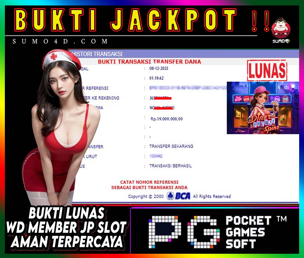 BUKTI JACKPOT SUMO4D-