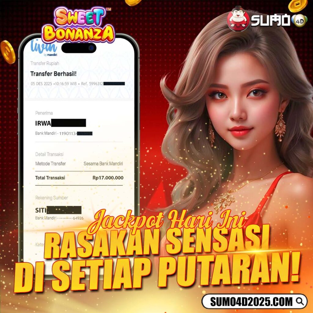 JACKPOT SLOT PRAGMATIC PLAY 05 DESEMBER 2025