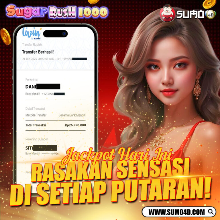 BUKTI JACKPOT SLOT PRAGMATIC 21 DESEMBER 2025