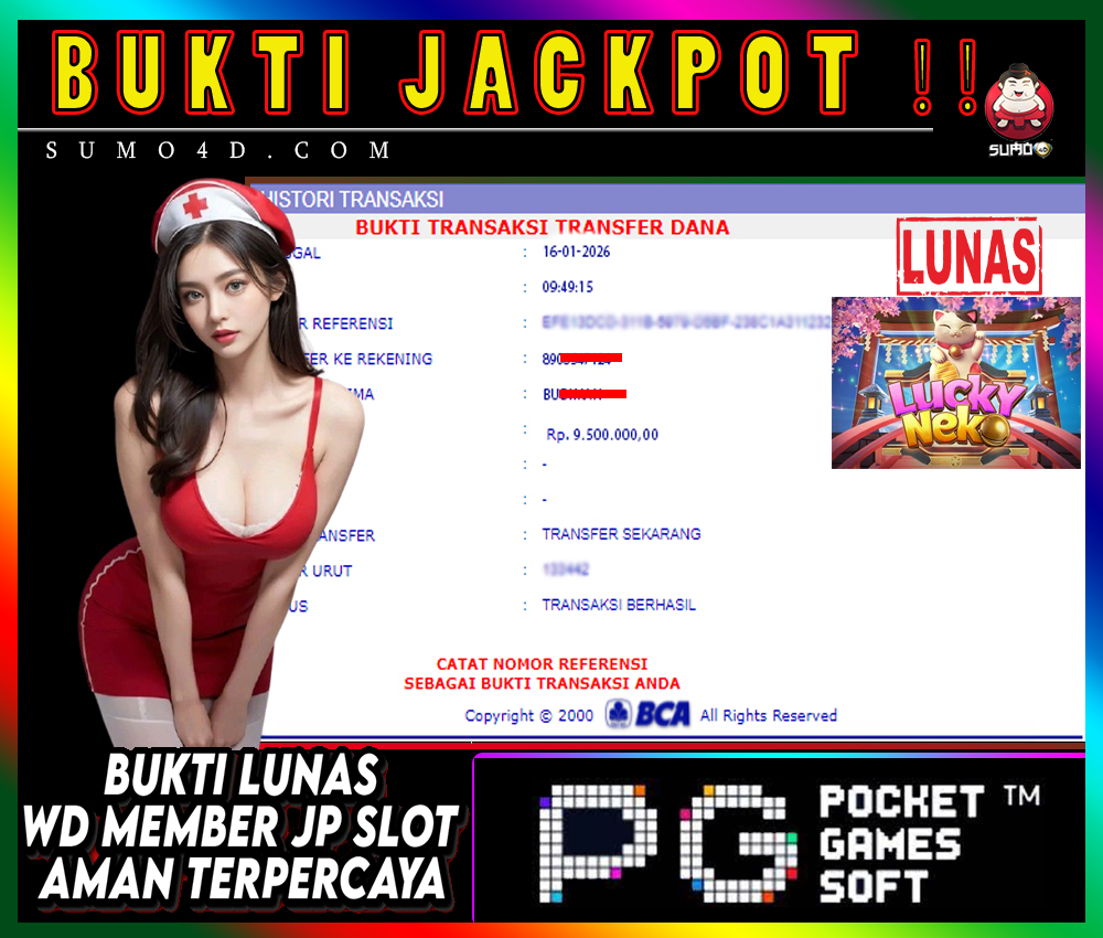 BUKTI JACKPOT SUMO4D-
